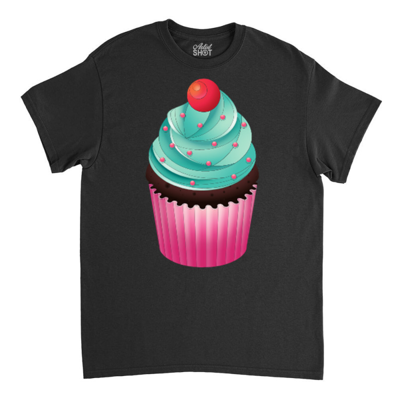 Cupcake Cherry On Top Yellow Classic T-shirt | Artistshot