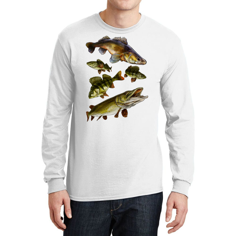 Predators Fish Hippie Long Sleeve Shirts by racidaniritx | Artistshot