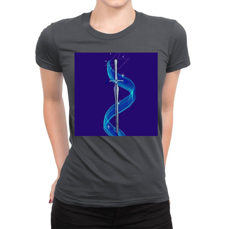 Storm Sword Ladies Fitted T-Shirt by aquilflinn4 | Artistshot