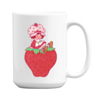 Strawberry Shortcake Love 15 Oz Coffee Mug | Artistshot