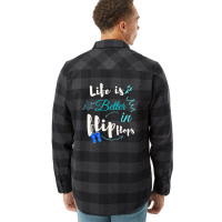 Life Is Better In Flip Flops Flannel Shirt | Artistshot