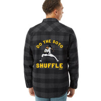 Officially Licensed Juan Soto San Diego Soto Shuff Flannel Shirt | Artistshot