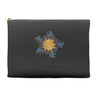 Fly Free Yellow Accessory Pouches | Artistshot