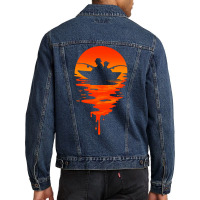 Fishing Boy Men Denim Jacket | Artistshot