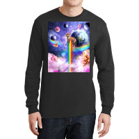 Space Fox Humor Long Sleeve Shirts | Artistshot