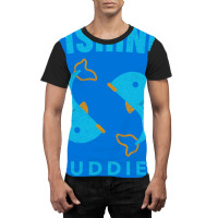 Fishing Buddies 70s Graphic T-shirt | Artistshot