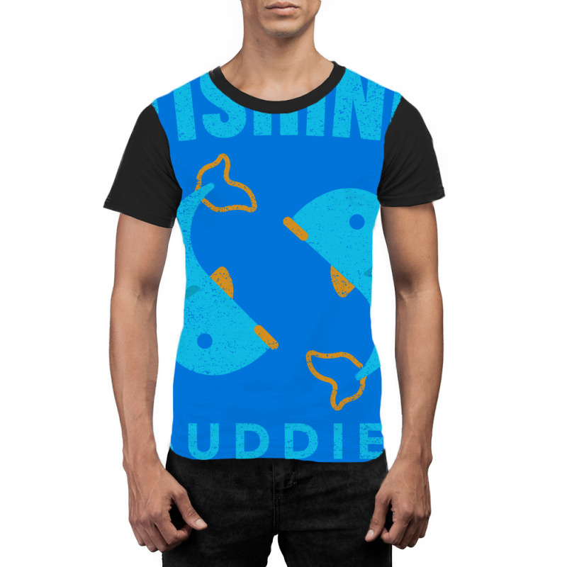 Fishing Buddies 70s Graphic T-shirt by zydravidic2 | Artistshot