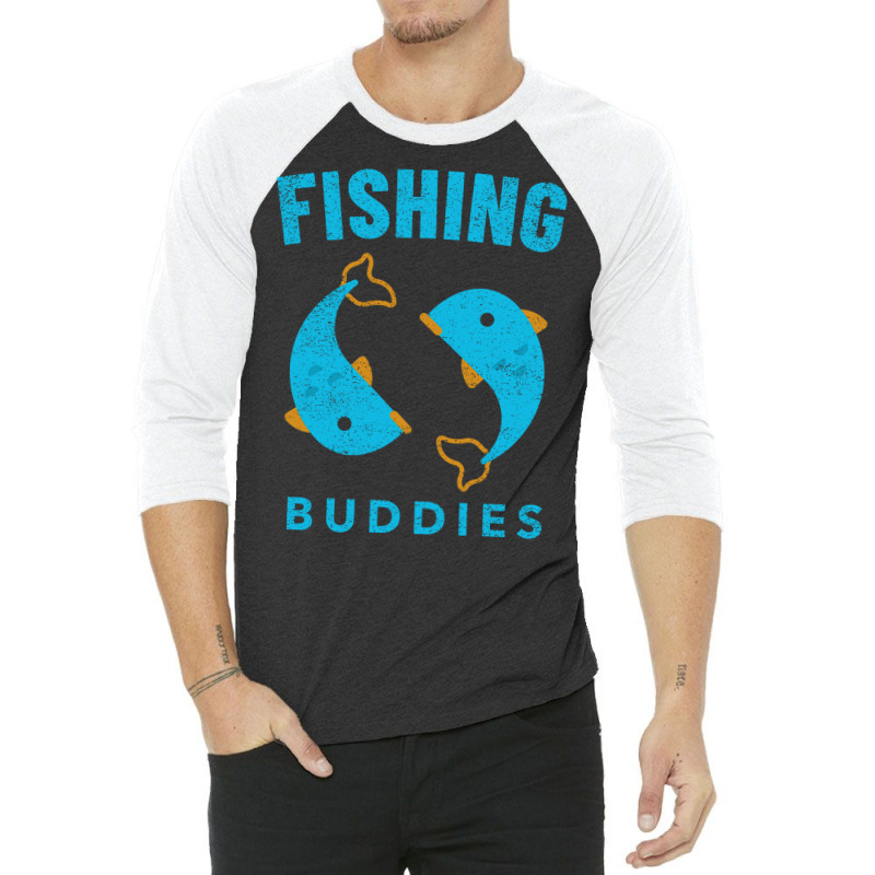 Fishing Buddies 70s 3/4 Sleeve Shirt by zydravidic2 | Artistshot