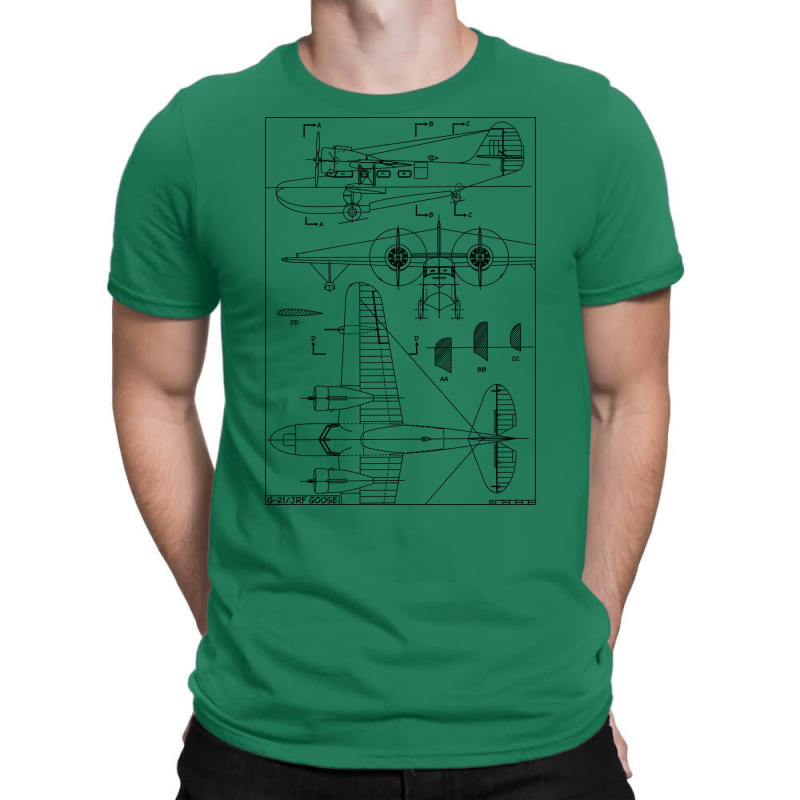 G21 Jrf Goose American Ww2 Amphibious Flying Boat T-shirt | Artistshot