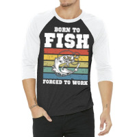 Fishing Love Aesthetic 3/4 Sleeve Shirt | Artistshot