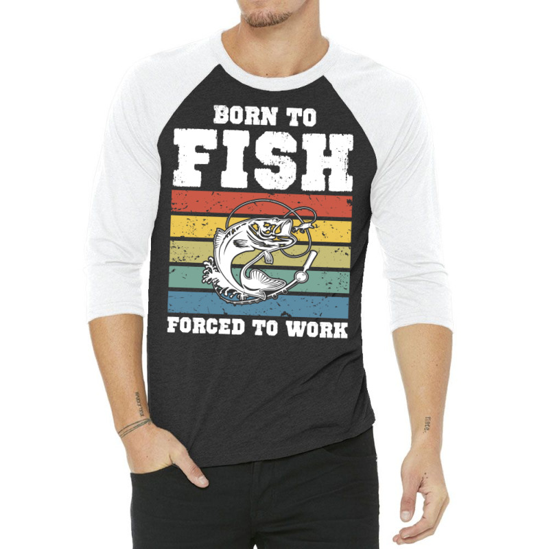 Fishing Love Aesthetic 3/4 Sleeve Shirt by zydravidic2 | Artistshot