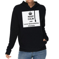 Keep Calm And Love Gwendoline Christie Lightweight Hoodie | Artistshot