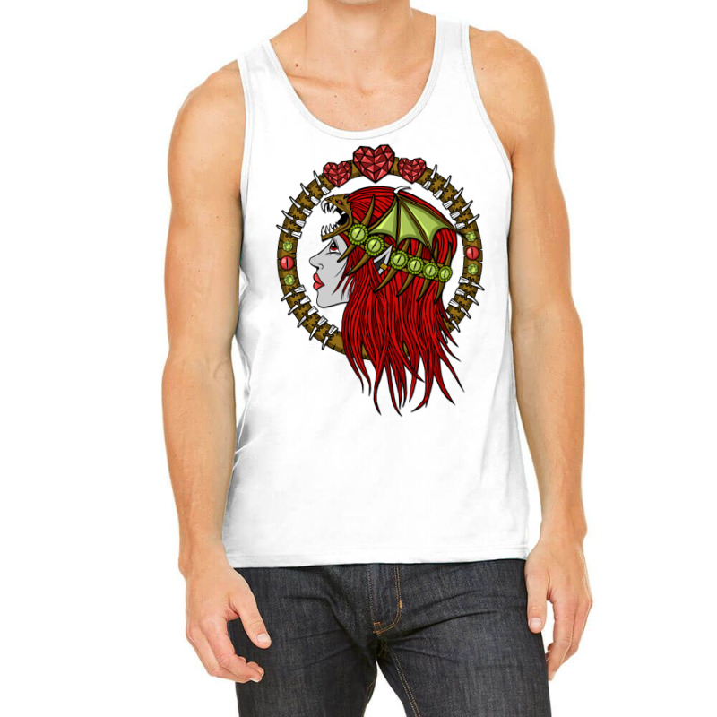 Lady Dragon Tank Top by gindercvschelpom | Artistshot