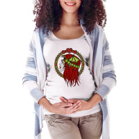 Lady Dragon Maternity Scoop Neck T-shirt | Artistshot