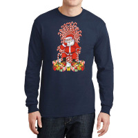 Santa Candy Cane Throne Christmas Santa Long Sleeve Shirts | Artistshot