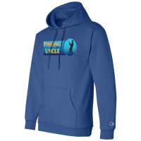 Fishing Uncle Blue Champion Hoodie | Artistshot