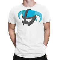 Skyrim Dragonborn Helmet T-shirt | Artistshot