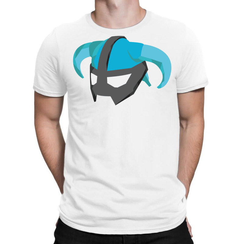 Skyrim Dragonborn Helmet T-shirt | Artistshot