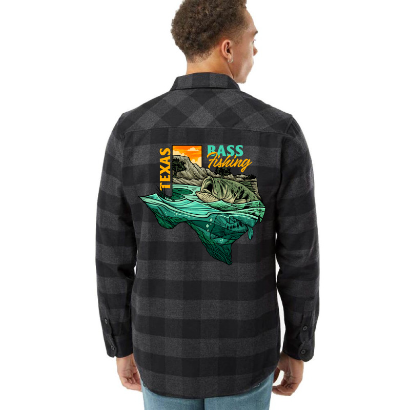 Texas Bass Fishing Humor Flannel Shirt | Artistshot