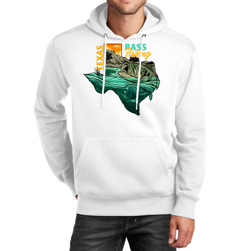 Texas Bass Fishing Humor Unisex Hoodie | Artistshot