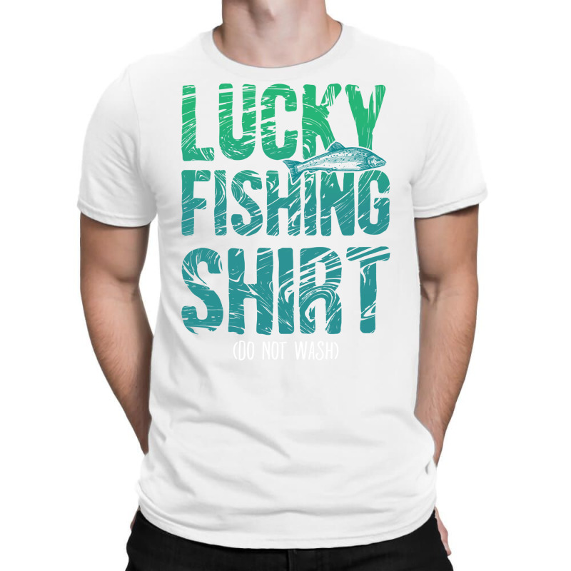 Lucky Fishing  Do Not Wash Retro T-Shirt by omakatetterl | Artistshot