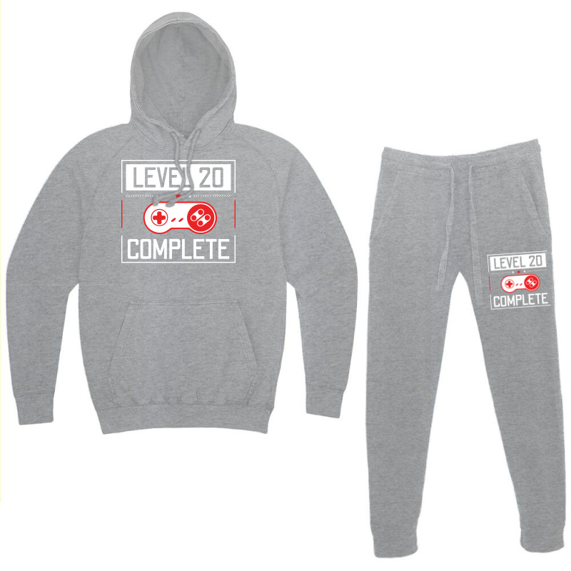 Level 20 Complete 20th Birthday Year Old Gamer Gif Hoodie & Jogger set by chytasroullez | Artistshot