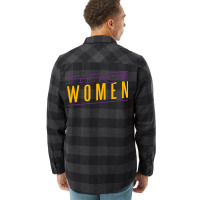 Feminism Womens Rights Equality Red Girl Flannel Shirt | Artistshot