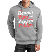 Fisherman Bendin Tips Rippin Lips Fly Fishing Gift Unisex Hoodie | Artistshot