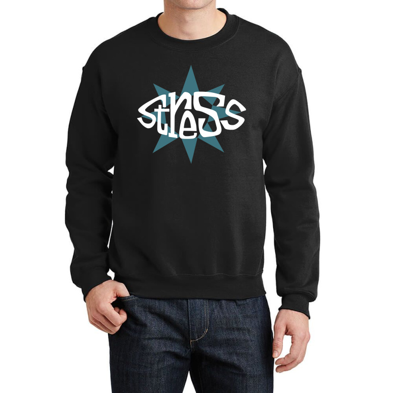 Stress Records Crewneck Sweatshirt | Artistshot