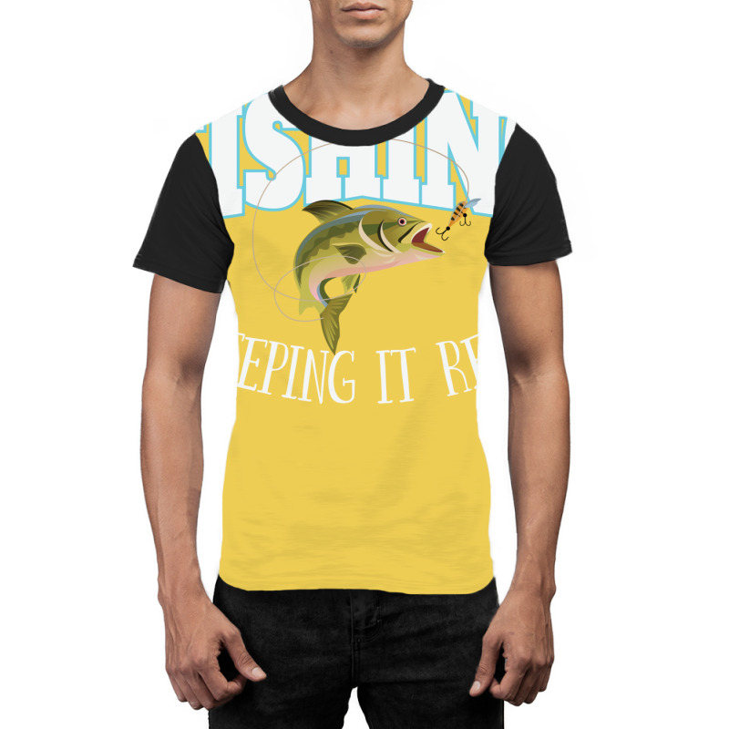 Fishing Fishing Keeping It Reel Graphic T-shirt by vonnezramzele | Artistshot