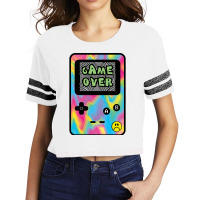 Game Over Video Game Design Love (1) (1) Scorecard Crop Tee | Artistshot