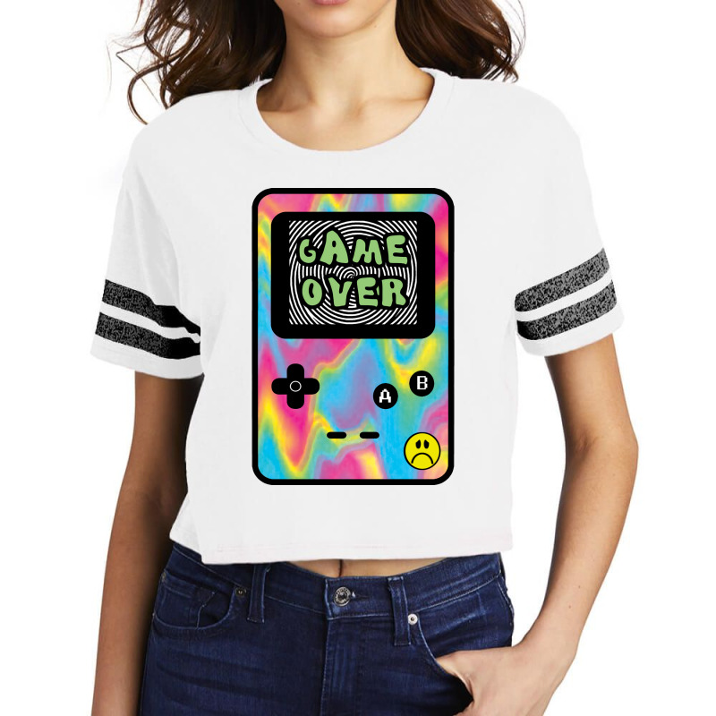 Game Over Video Game Design Love (1) (1) Scorecard Crop Tee by koyunsnoerw | Artistshot