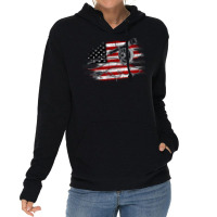 Fly Fishing Rod And Fly For American Fly Fishermen Lightweight Hoodie | Artistshot