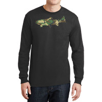 Fish Retro Long Sleeve Shirts | Artistshot