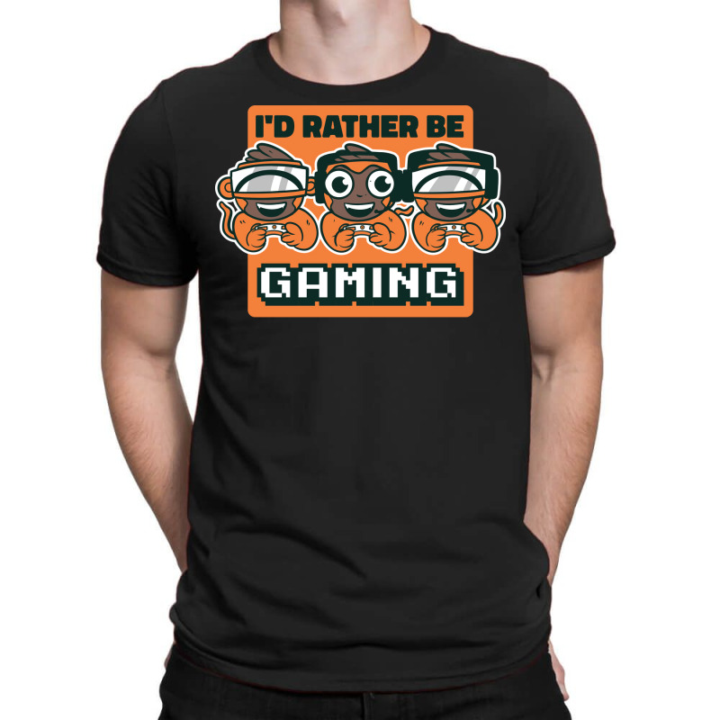 Gaming Monkeys Music (1) T-Shirt by koyunsnoerw | Artistshot