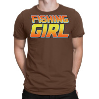 Fishing Girl Vintage Design Perfect Present For Mo T-shirt | Artistshot