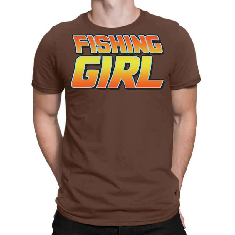 Fishing Girl Vintage Design Perfect Present For Mo T-Shirt by botitefinos | Artistshot