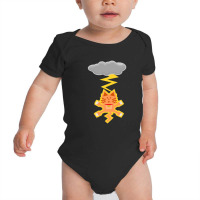 Cat Lightning Funny Baby Bodysuit | Artistshot