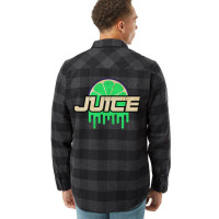 Green Citrus Juice Stars Flannel Shirt | Artistshot