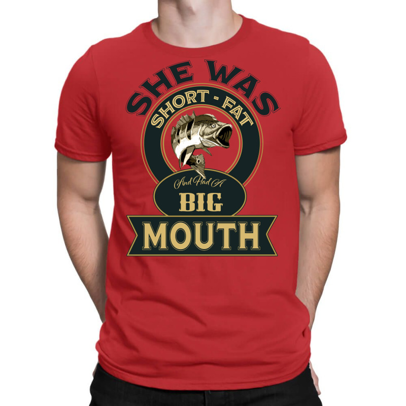 She Was Short Fat And Had A Big Mouth Hipster T-Shirt by botitefinos | Artistshot