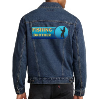 Fishing Brother Stars Men Denim Jacket | Artistshot