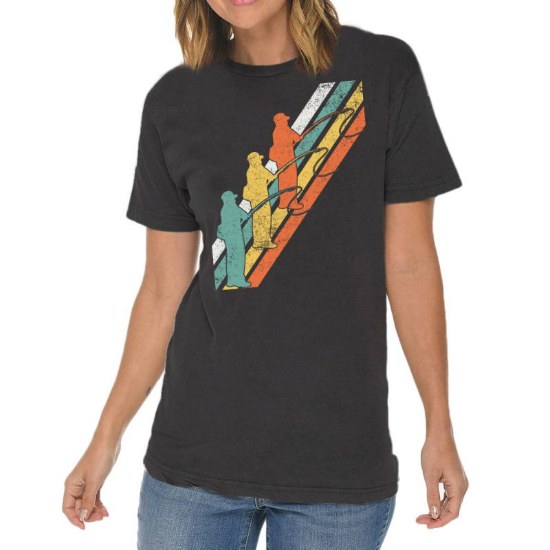 Fishing Fisherman Hippie Vintage T-shirt | Artistshot