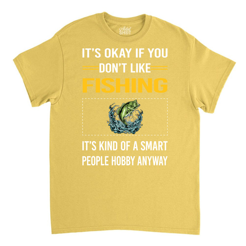 Funny Smart People Fishing Hipster Classic T-shirt | Artistshot