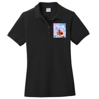 Cook Dog Riding Fashionable Goat On Top Of Waffles Ladies Polo Shirt | Artistshot