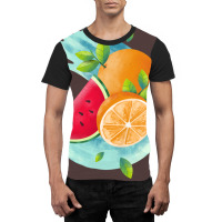 Fresh Fruits Gift Hipster Graphic T-shirt | Artistshot