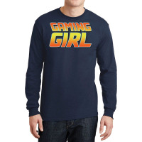 Gaming Girl Vintage Design Perfect Present For Mom Long Sleeve Shirts | Artistshot