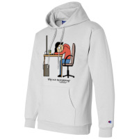 Hard Day At Work English Nature Champion Hoodie | Artistshot