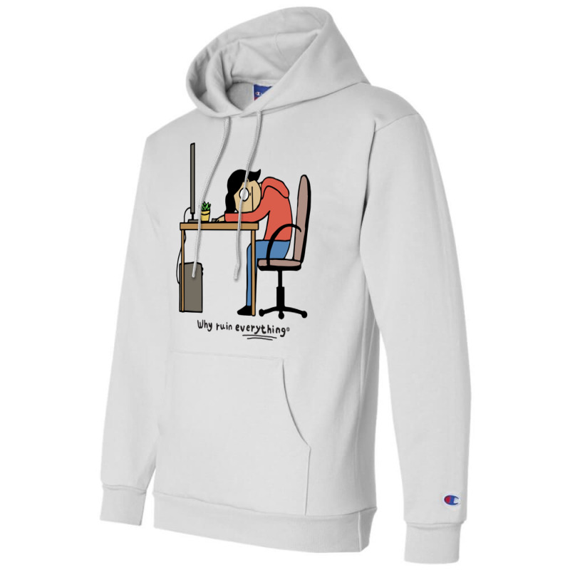 Hard Day At Work English Nature Champion Hoodie | Artistshot