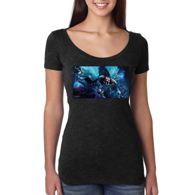 Tauren Shaman 80s (1) (1) Women's Triblend Scoop T-shirt by jejenkiudysq | Artistshot