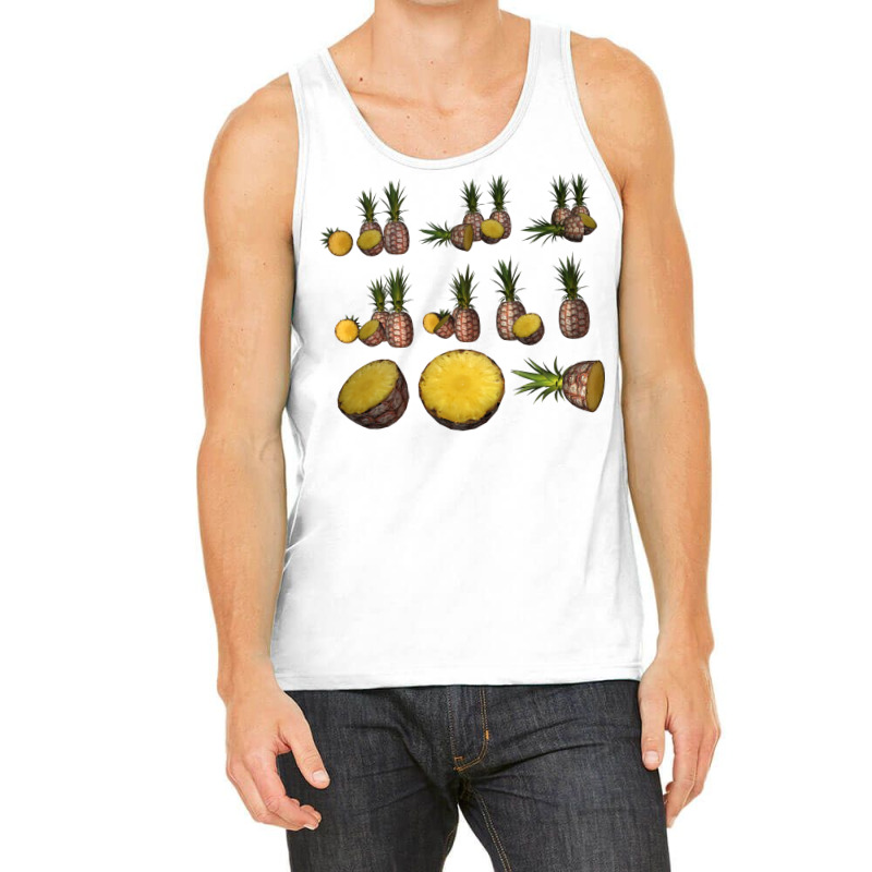 Pineapple Hipster Tank Top | Artistshot